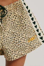 Load image into Gallery viewer, SABBI LEOPARD DRILL MINI SHORTS