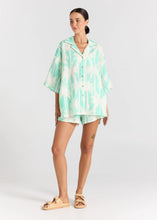 Load image into Gallery viewer, Palms 100% Linen Over Shirt - Mint
