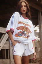 Load image into Gallery viewer, SABBI THE VERY OVERSIZED FLYING MERMAID TEE - WHITE