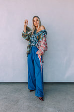 Load image into Gallery viewer, SABBI THE RAVING HEARTS PANTS - BLUE