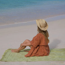 Load image into Gallery viewer, Solstice Matcha Beach Towel