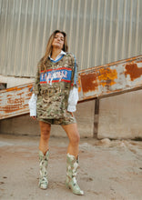 Load image into Gallery viewer, FAR MER By Whitney CAMO JERSEY TRACK SHORT