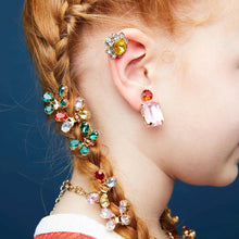 Load image into Gallery viewer, SUPER SMALLS DINNER & A MOVIE CLIP-ON EARRING SET