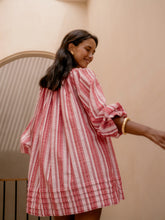 Load image into Gallery viewer, LJC Designs Sammie Dress - Red stripe