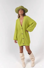 Load image into Gallery viewer, La Boheme Girls Elsie Cardigan Limited Edition Matcha