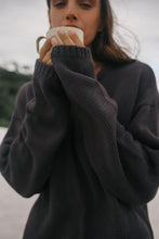 Load image into Gallery viewer, BARE ROAD LUCIA KNIT JUMPER in Chocolate