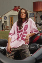 Load image into Gallery viewer, SABBI THE VERY OVERSIZED LOVE REVOLUTION TEE - PINK