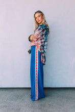 Load image into Gallery viewer, SABBI THE RAVING HEARTS PANTS - BLUE