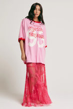Load image into Gallery viewer, SABBI THE VERY OVERSIZED HOT MESS EXPRESS TEE - PINK