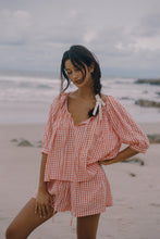 Load image into Gallery viewer, BARE ROAD - CHLOE BLOUSE in Starburst Gingham