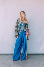 Load image into Gallery viewer, SABBI THE RAVING HEARTS PANTS - BLUE