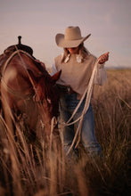Load image into Gallery viewer, Peter Bill Charlotte Vest Oatmeal