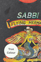 Load image into Gallery viewer, SABBI THE VERY OVERSIZED FLYING MERMAID TEE - BLACK