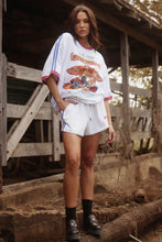 Load image into Gallery viewer, SABBI THE VERY OVERSIZED FLYING MERMAID TEE - WHITE