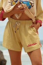 Load image into Gallery viewer, SABBI THE CHIDO SHORTS - SEAS THE DAY - MUSTARD