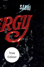 Load image into Gallery viewer, SABBI THE BIG ENERGY LACE TEE - BLACK