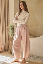 Load image into Gallery viewer, Acid Wash Barrel Pants Mauve