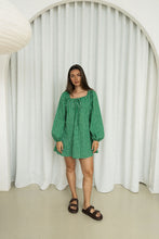 Load image into Gallery viewer, Effy Dress | Gingham Emerald