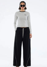 Load image into Gallery viewer, Bowie Wide Leg Pant - Black | Ena Pelly