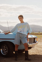 Load image into Gallery viewer, SABBI THE VERY OVERSIZED RHINESTONE GIRL - SKY