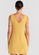 Load image into Gallery viewer, Poolside Paradiso - Surfside V Knit Dress - Sunshine