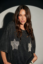 Load image into Gallery viewer, SABBI SPARKLE TITTY TEE - BLACK