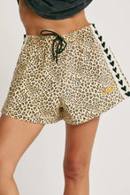 Load image into Gallery viewer, SABBI LEOPARD DRILL MINI SHORTS