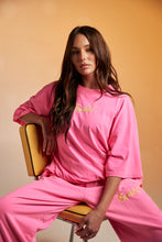 Load image into Gallery viewer, SABBI THE VERY OVERSIZED STANDOUT TEE - FLURO PINK