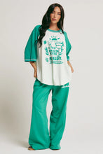 Load image into Gallery viewer, SABBI THE RAGLAN MARGIE TEE - GREEN