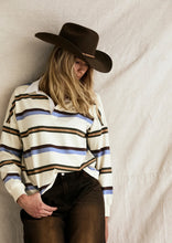 Load image into Gallery viewer, FAR MER. By Whitney JERSEY - BLUE/BROWN