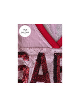 Load image into Gallery viewer, SABBI THE LACE VARSITY JERSEY- PINK