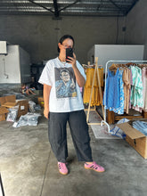 Load image into Gallery viewer, Acid Wash Barrel Pants Black