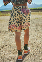 Load image into Gallery viewer, SABBI FLAMING LEOPARD SHORTS