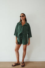 Load image into Gallery viewer, LADIES LUCKY DAY TERRY SHIRT - JADE