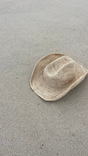Load image into Gallery viewer, Sunday's Raffia Hat Natural