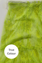 Load image into Gallery viewer, SABBI THE LACE MAXI SKIRT - CHARTREUSE