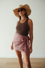Load image into Gallery viewer, By Billie SARONG SKIRT - PINK CHECK