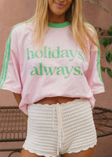 Load image into Gallery viewer, NU NATIVES HOLIDAYS, ALWAYS tee ~ adults