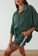 Load image into Gallery viewer, LADIES LUCKY DAY TERRY SHIRT - JADE