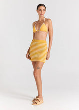 Load image into Gallery viewer, Poolside Paradiso - Surfside Knit Mini Skirt - Sunshine