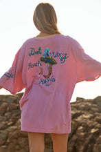 Load image into Gallery viewer, SABBI THE VERY OVERSIZED SEAS THE DAY HOTEL TEE - MUSK PINK