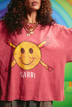 Load image into Gallery viewer, SABBI THE GUY SMILEY TEE