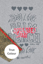 Load image into Gallery viewer, SABBI THE BE HAPPY LEOPARD LONG SLEEVE TEE
