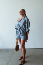 Load image into Gallery viewer, By Billie CELINE SHIRT - CORNFLOWER