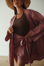 Load image into Gallery viewer, By Billie SARONG SKIRT - PINK CHECK