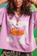 Load image into Gallery viewer, SABBI THE 77 TEE - PURPLE