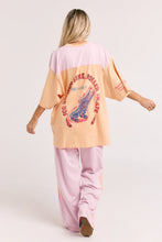 Load image into Gallery viewer, SABBI THE VERY OVERSIZED SKATE DON'T HATE TEE - PEACH