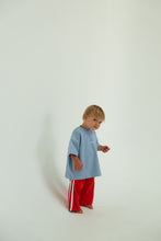 Load image into Gallery viewer, BY BILLIE Cotton wave tee - blue