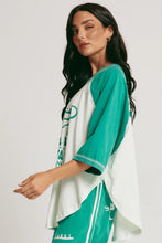 Load image into Gallery viewer, SABBI THE RAGLAN MARGIE TEE - GREEN