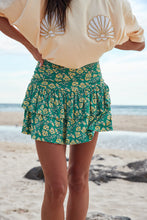 Load image into Gallery viewer, SABBI THE SEAS THE DAY RA-RA SKIRT - GREEN